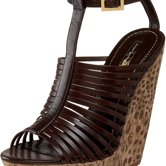 Report signature strappy leather sandals - Picture 3 of 4